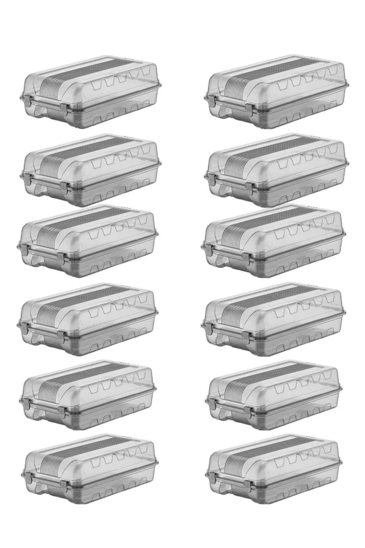 12 Pack Women's Shoe Organizer Storage Box