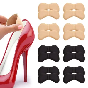 16Pcs Heel Grips Shoes Too Big, Shoe Heel Insoles Prevent Rubbing Heel Shoes Heel Stickers Adjustments Shoes Length Shoe Heel Pad 8 Pairs