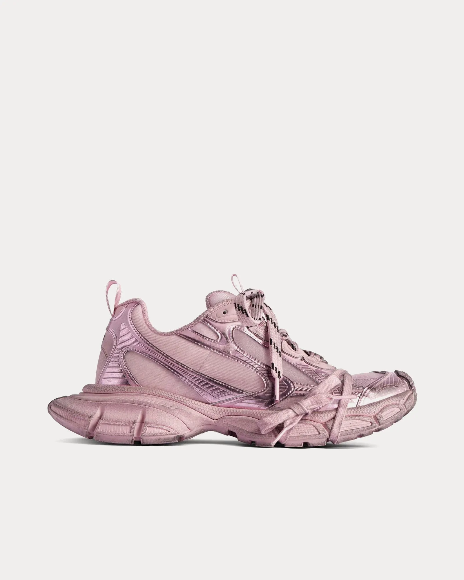 3XL Summer Mesh Light Pink Low Top Sneakers