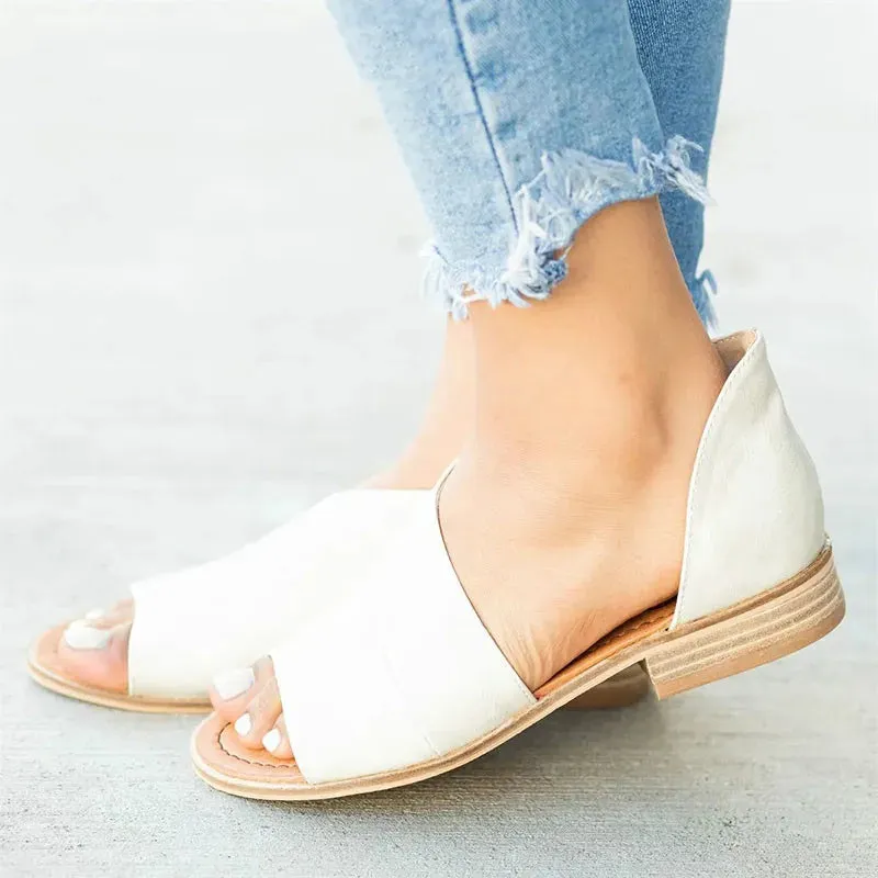 Achillia Peep Toe Sandals