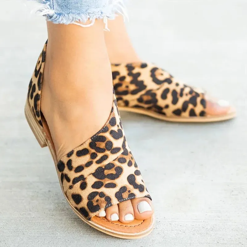Achillia Peep Toe Sandals