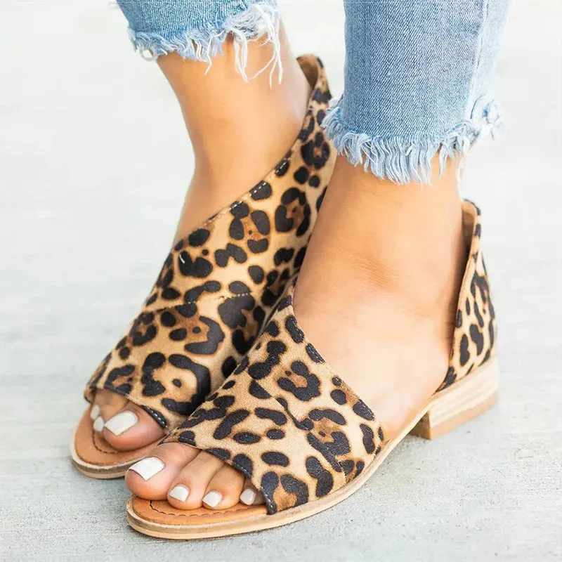 Achillia Peep Toe Sandals