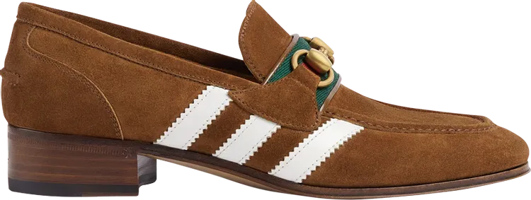 Adidas Adidas x Gucci Wmns Loafer 'Light Brown Suede' sneakers, brown