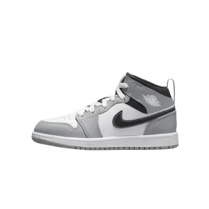 Air Jordan 1 Mid Light Smoke Grey "Anthracite" (Infant & Kids)