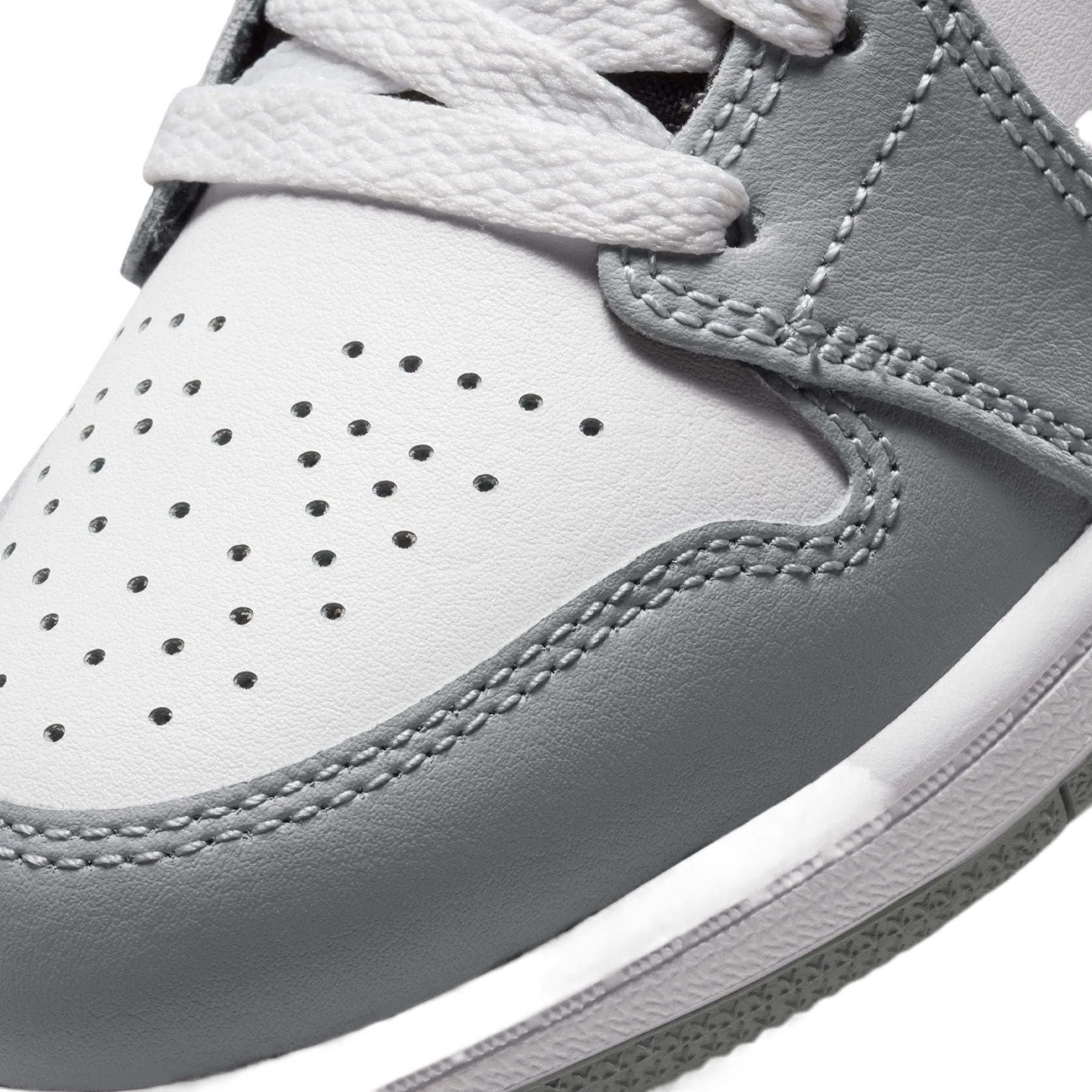 Air Jordan 1 Mid Light Smoke Grey "Anthracite" (Infant & Kids)