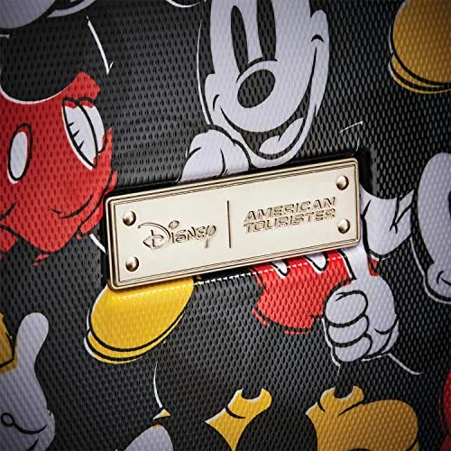 American Tourister Disney Hardside Luggage with Spinner Wheels, Mickey Mouse Classic