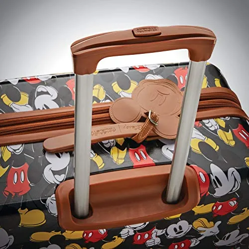 American Tourister Disney Hardside Luggage with Spinner Wheels, Mickey Mouse Classic