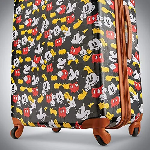 American Tourister Disney Hardside Luggage with Spinner Wheels, Mickey Mouse Classic