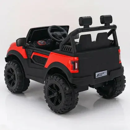 Battery Operated Ride On Jeep With  Music Light and Remote Control -Red