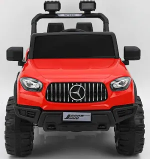 Battery Operated Ride On Jeep With  Music Light and Remote Control -Red
