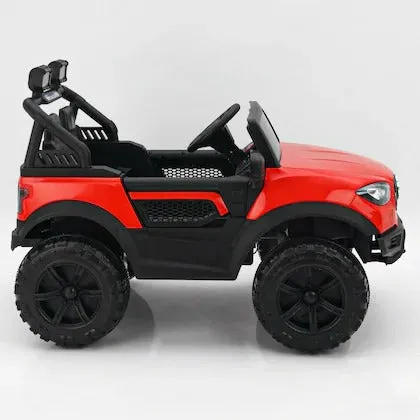 Battery Operated Ride On Jeep With  Music Light and Remote Control -Red