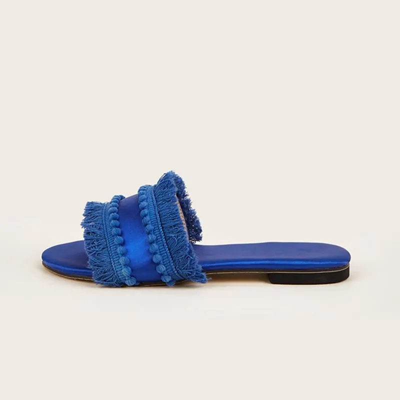 Beach Dreaming Tassel Sandals