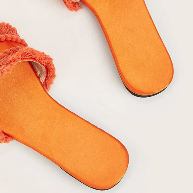 Beach Dreaming Tassel Sandals