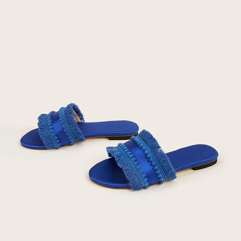 Beach Dreaming Tassel Sandals