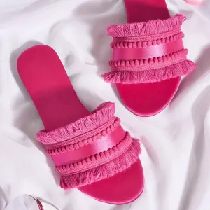 Beach Dreaming Tassel Sandals