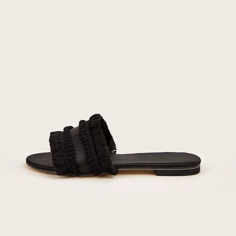 Beach Dreaming Tassel Sandals