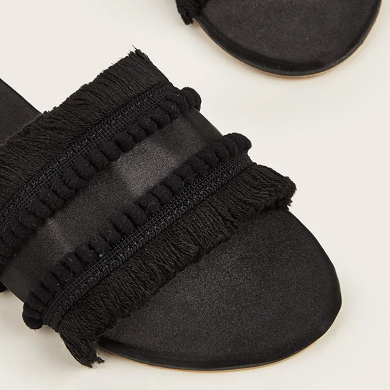 Beach Dreaming Tassel Sandals