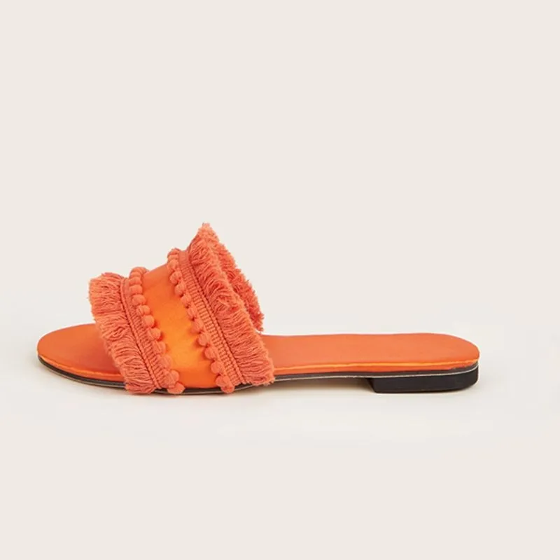 Beach Dreaming Tassel Sandals