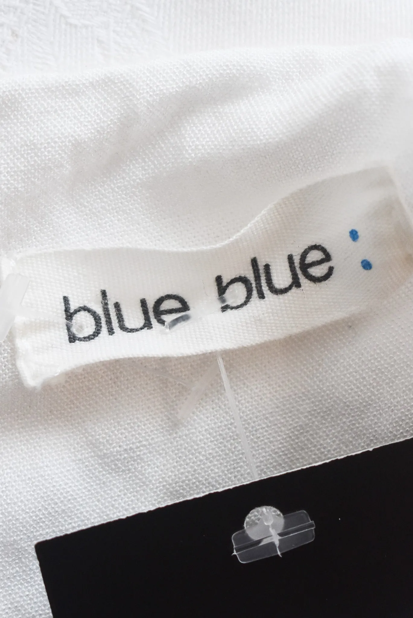 Blue Blue linen blend top, XL
