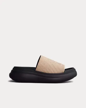 Brixley Knit Cream / Black Sandals