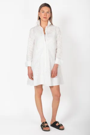 BYLYSE Eyelet Shirt Dress
