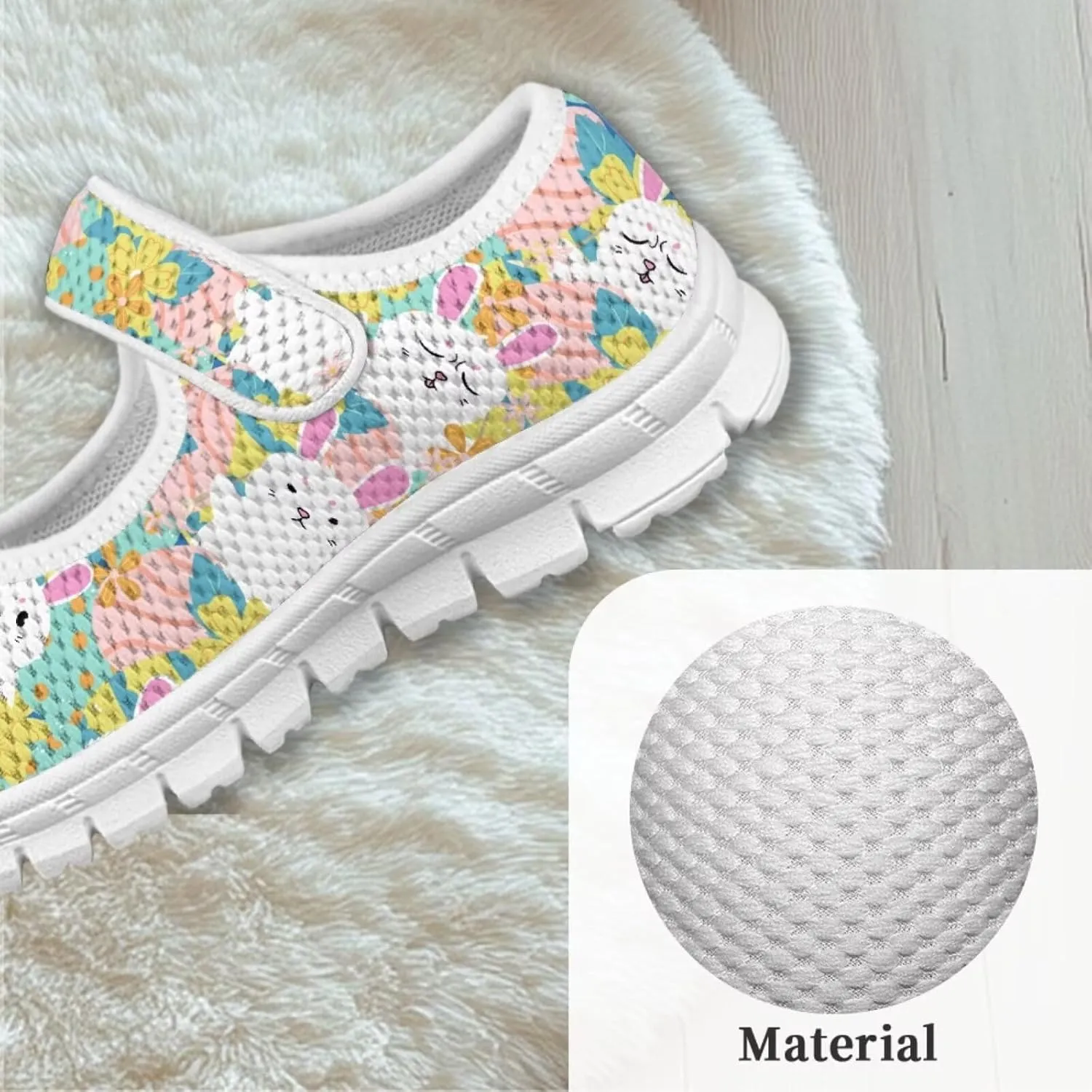 Cartoon Mary Jane Shoes for Little Girls Casual Slip-on Ballet Flats Flower Girl Wedding Party Flats Kids Teenis Girls Athletic Running Tennis Shoes
