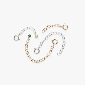 Chain extender gold filled or silver