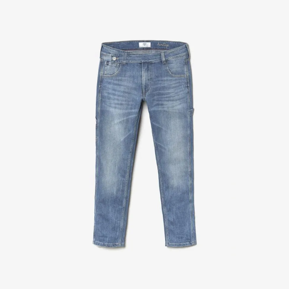 Chara Boyfit Jeans - Destroyed Blue
