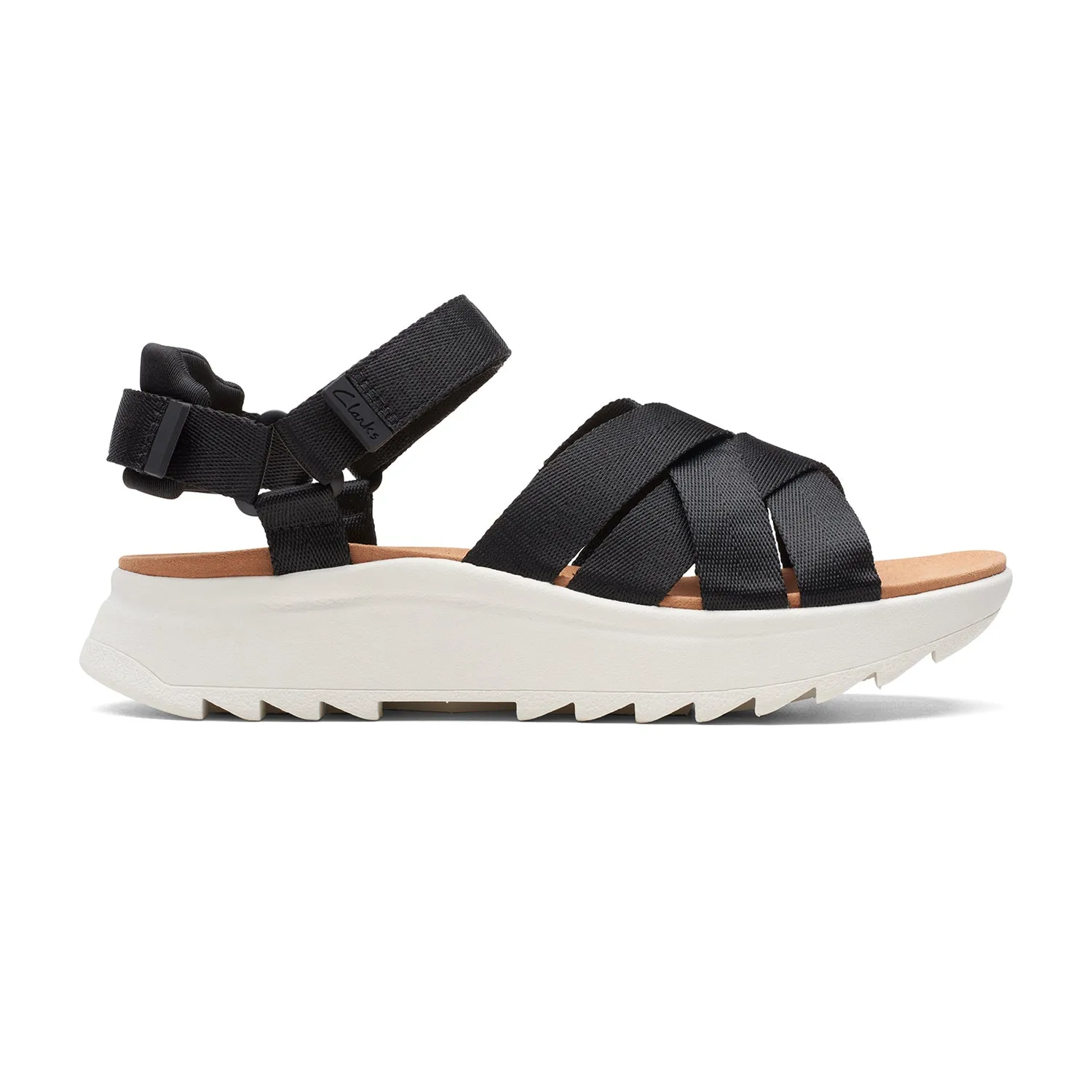 Clarks Dashlite Cross Sandals (Standard Fit)