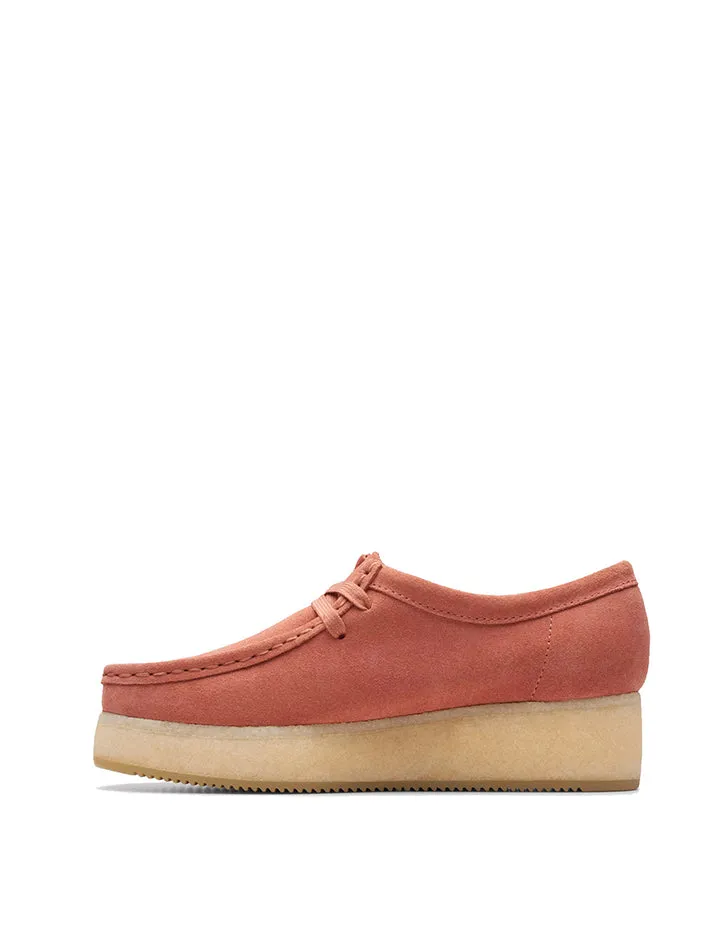 Clarks Originals Womens Wallacraft Bee Terracotta Suede