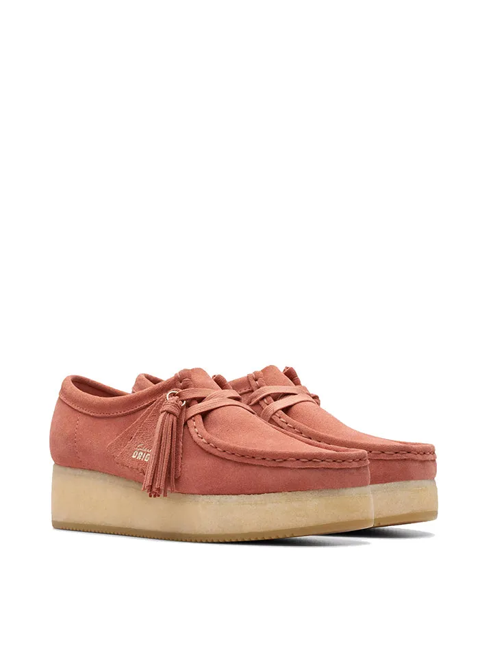 Clarks Originals Womens Wallacraft Bee Terracotta Suede