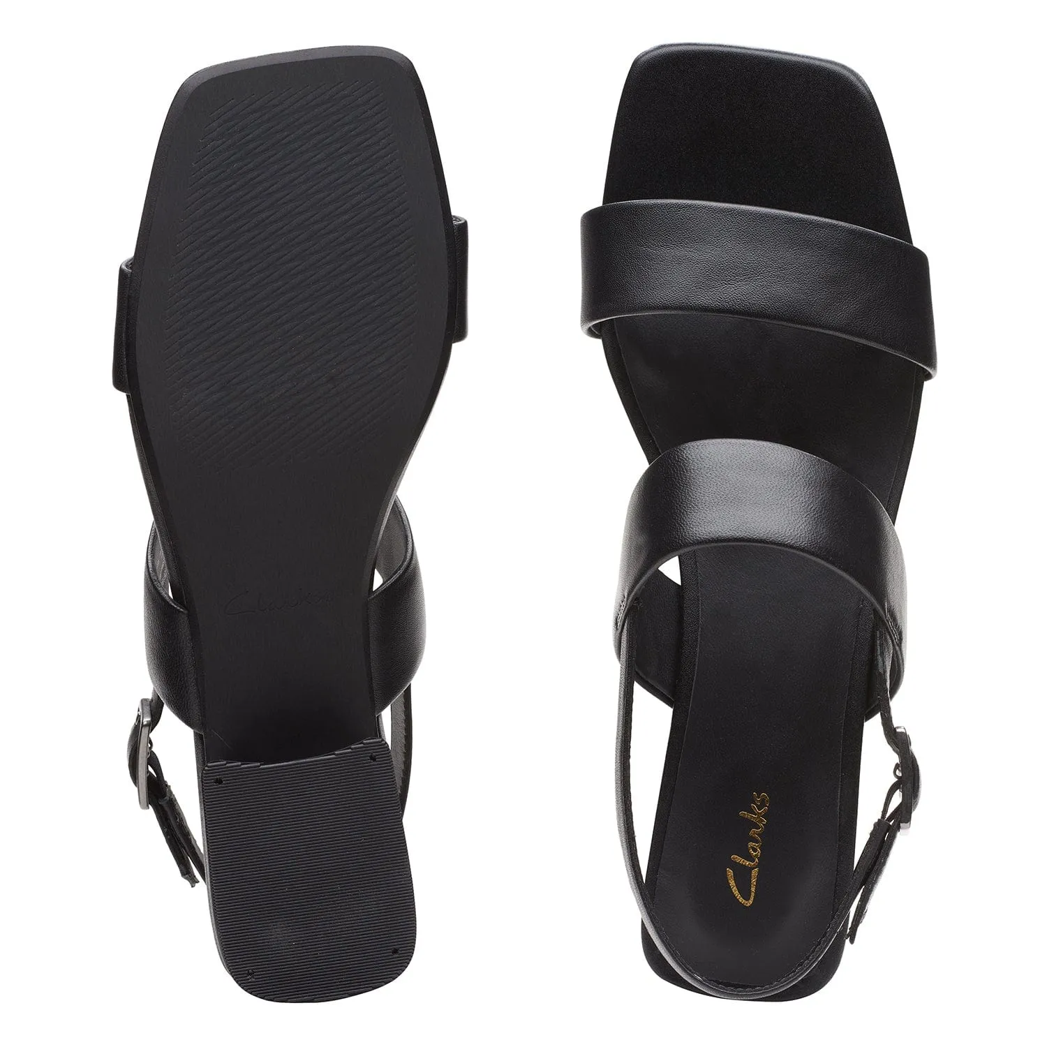 Clarks Seren25 Strap Sandals (Wide Fit)