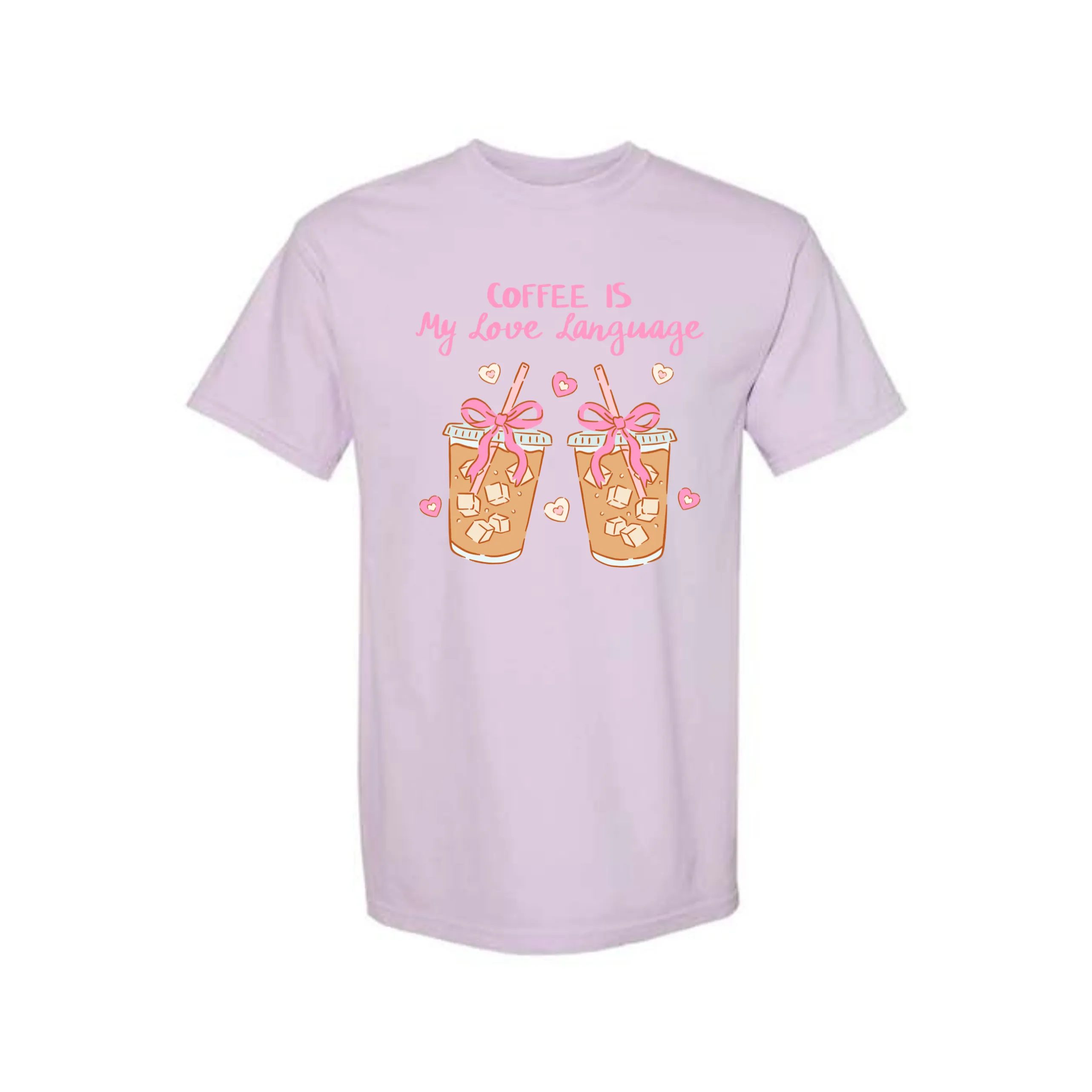 Coffee Is My Love Language Graphic T-Shirt- 8