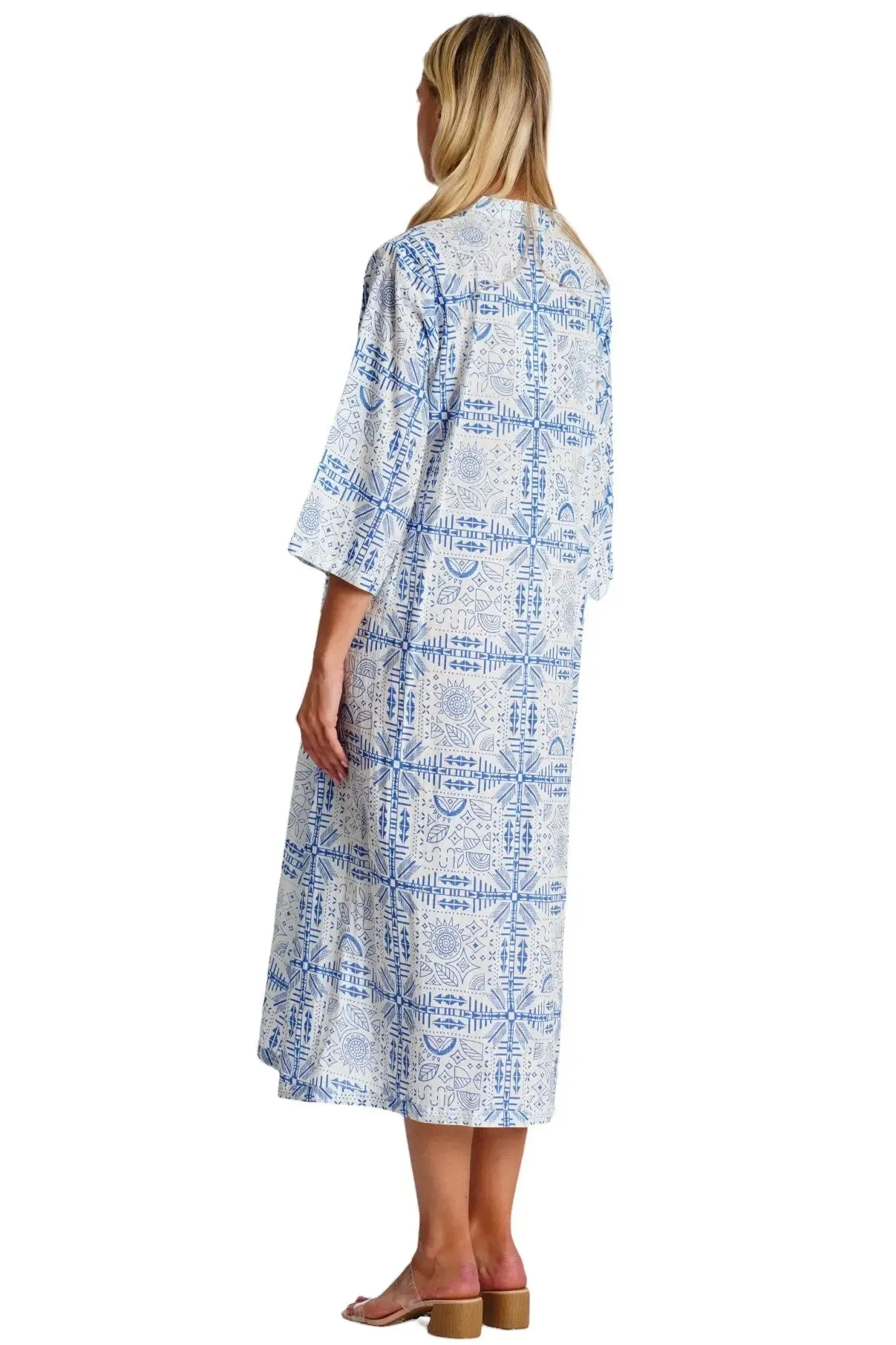 Cotton Kaftan Dress