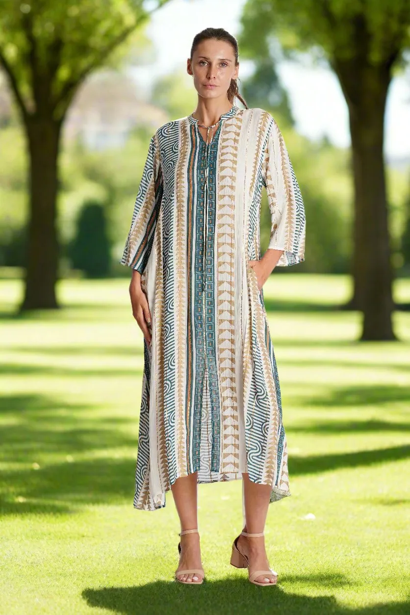 Cotton Kaftan Dress