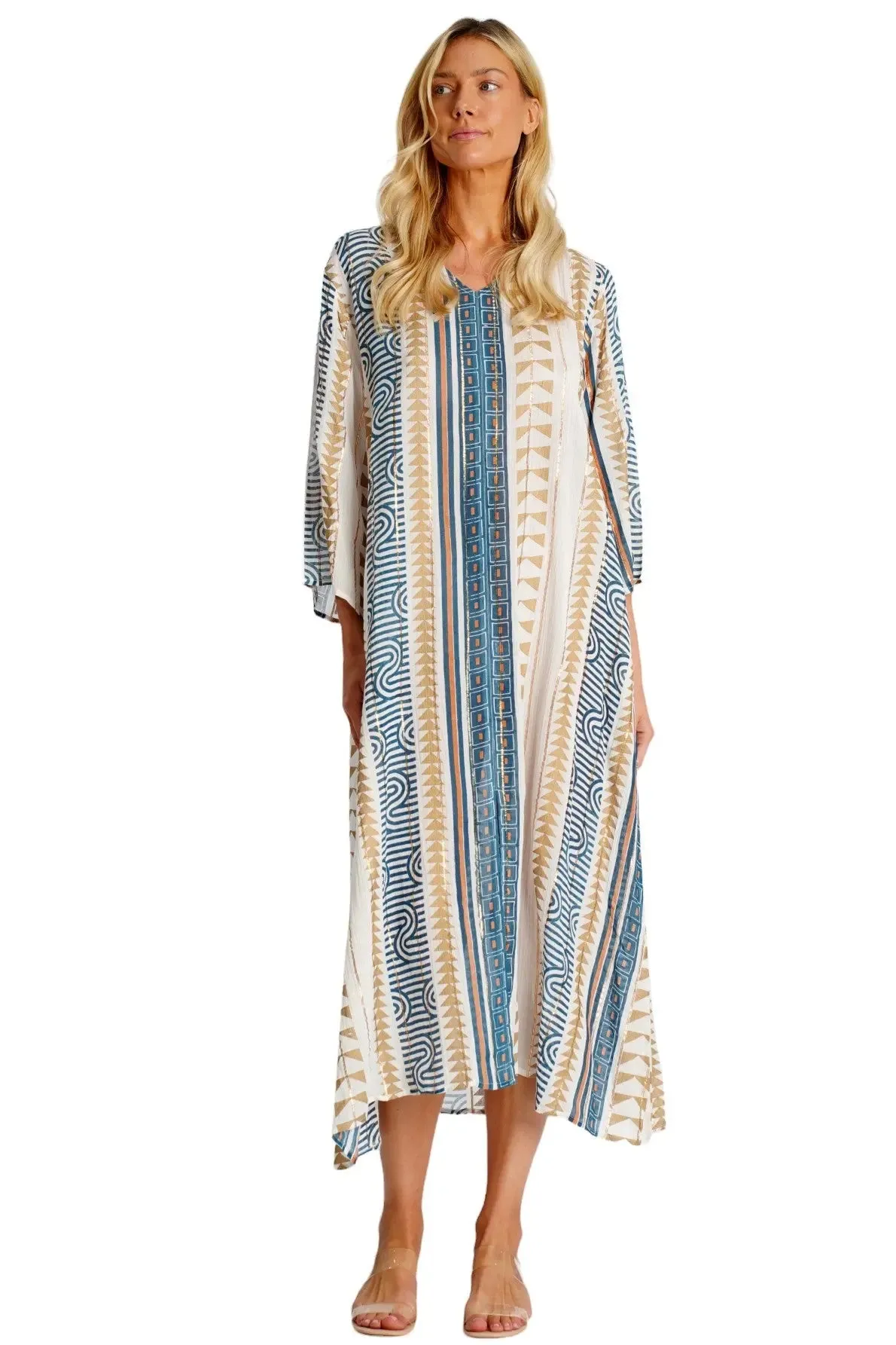 Cotton Kaftan Dress
