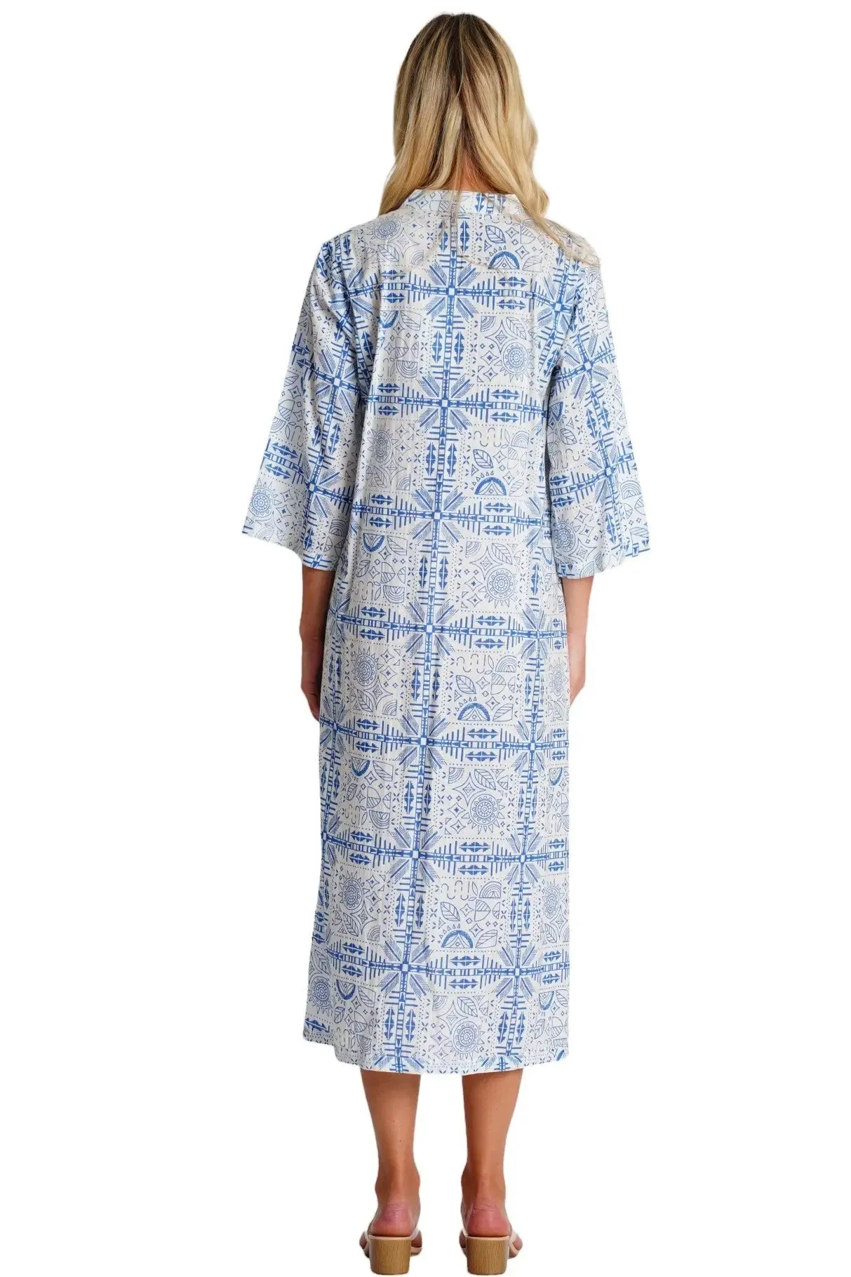 Cotton Kaftan Dress