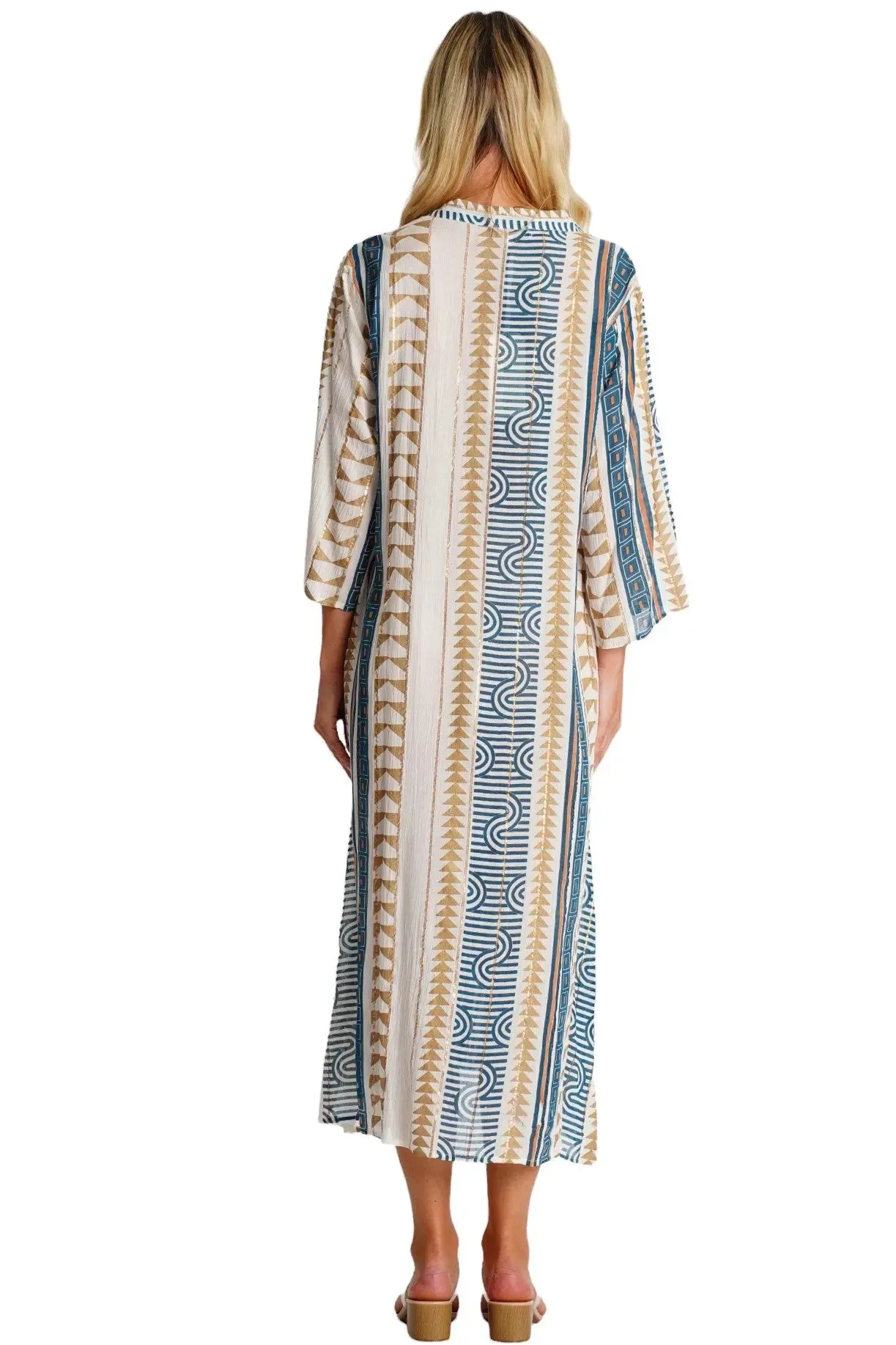 Cotton Kaftan Dress