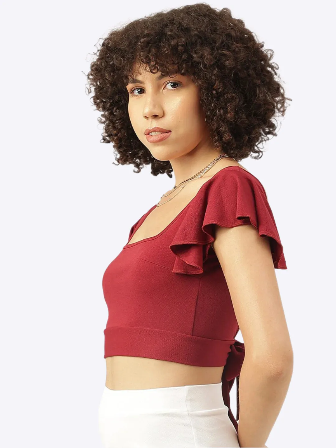 Cutest Weekend Tie-Back Top