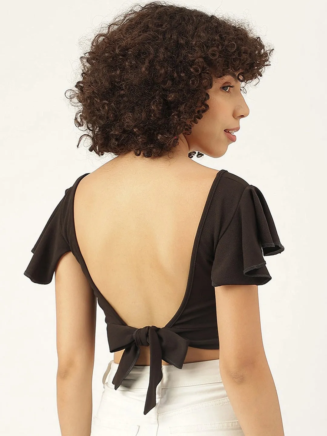 Cutest Weekend Tie-Back Top