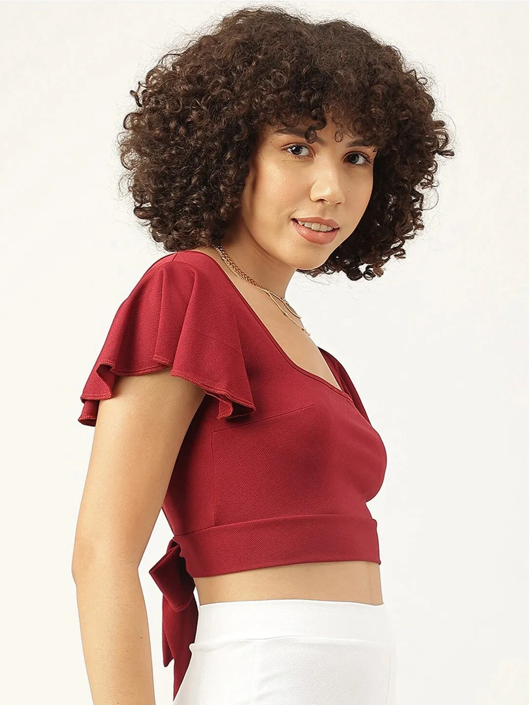 Cutest Weekend Tie-Back Top