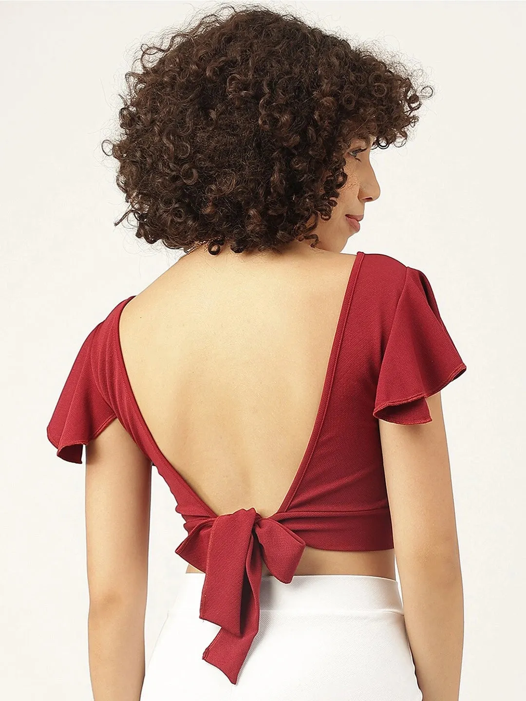 Cutest Weekend Tie-Back Top