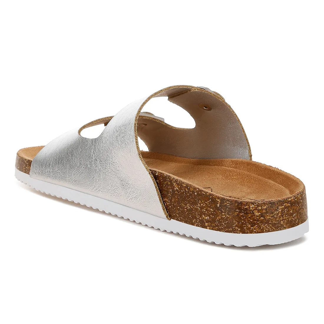 Dual Strap Buckle Flats