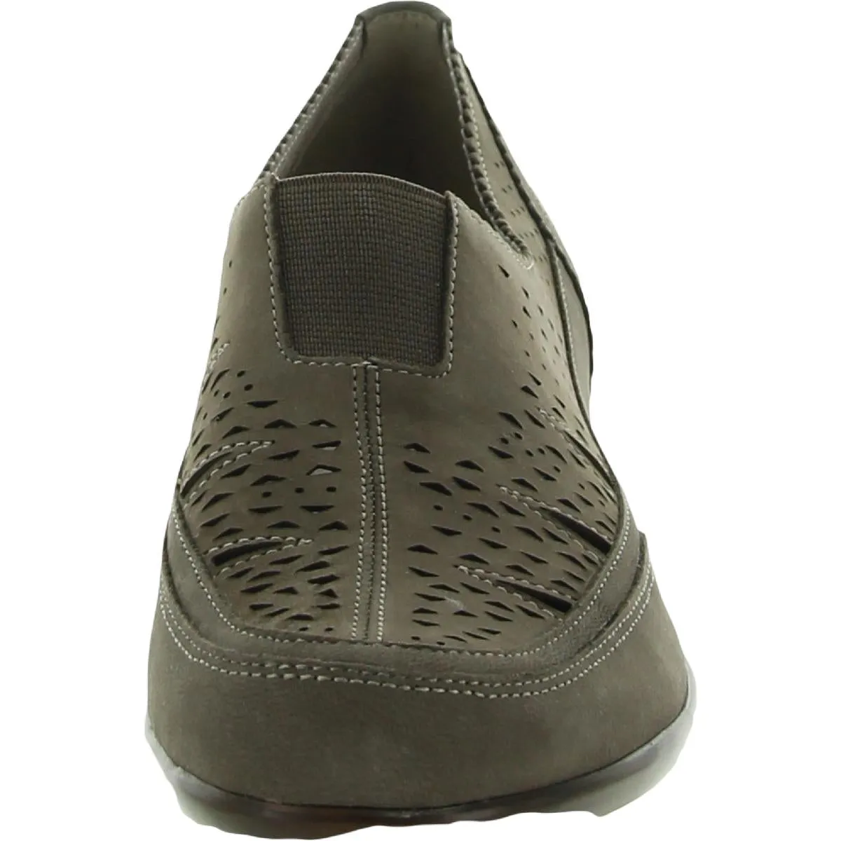Easy Spirit Womens Duff Leather Slip On Heels
