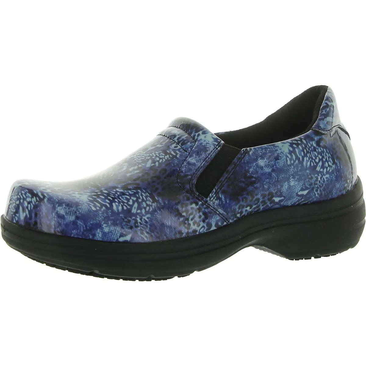 Easy Works by Easy Street Womens Bind Slip Resistant Anti-Fatigue Clogs