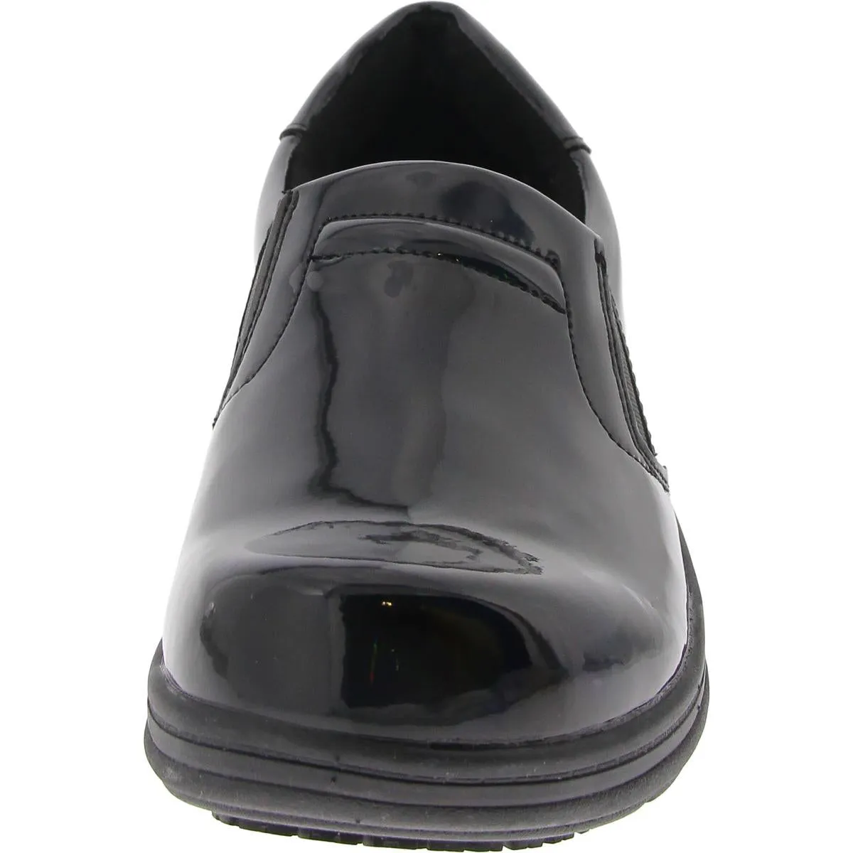 Easy Works by Easy Street Womens Bind Slip Resistant Anti-Fatigue Clogs