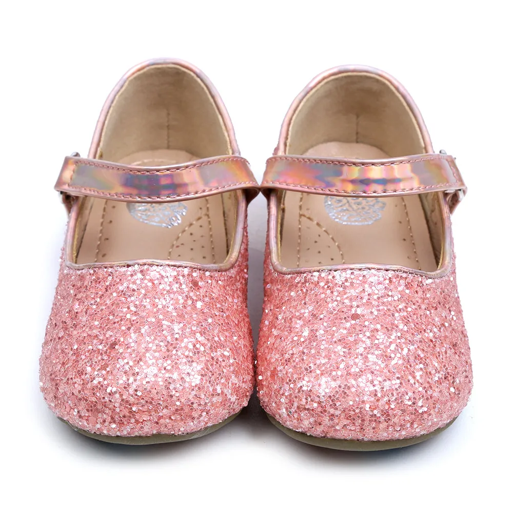 Fancy Casual Pump For Girls - Champagne
