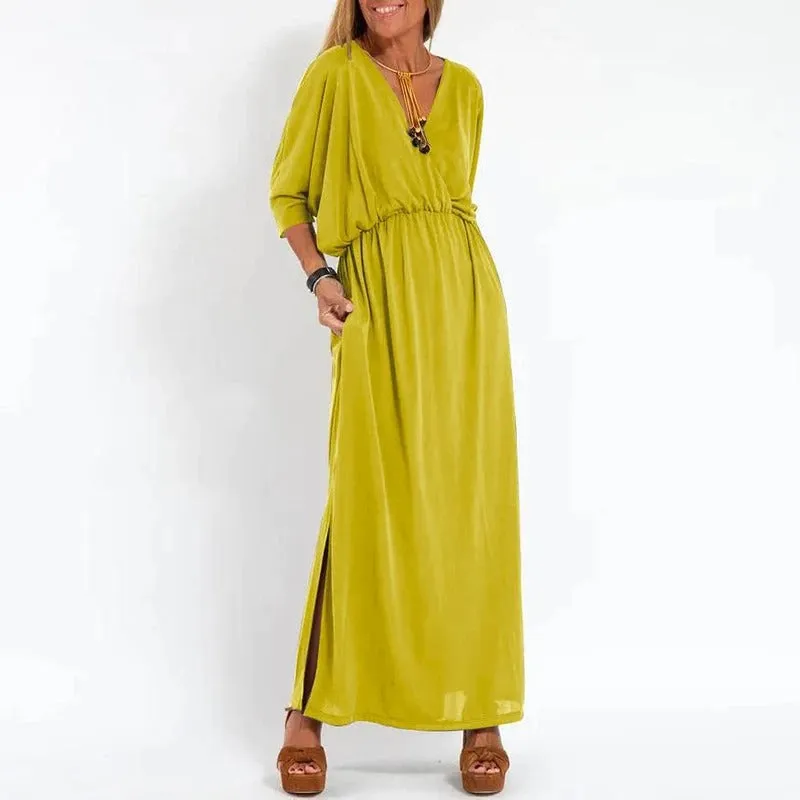 Fiora - Long Vintage Summer Dress