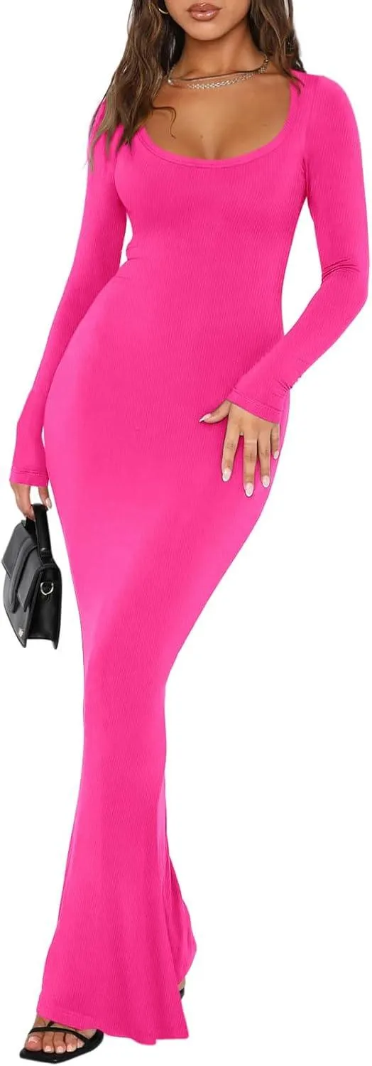 Forest Night Square Neck Mermaid Dress
