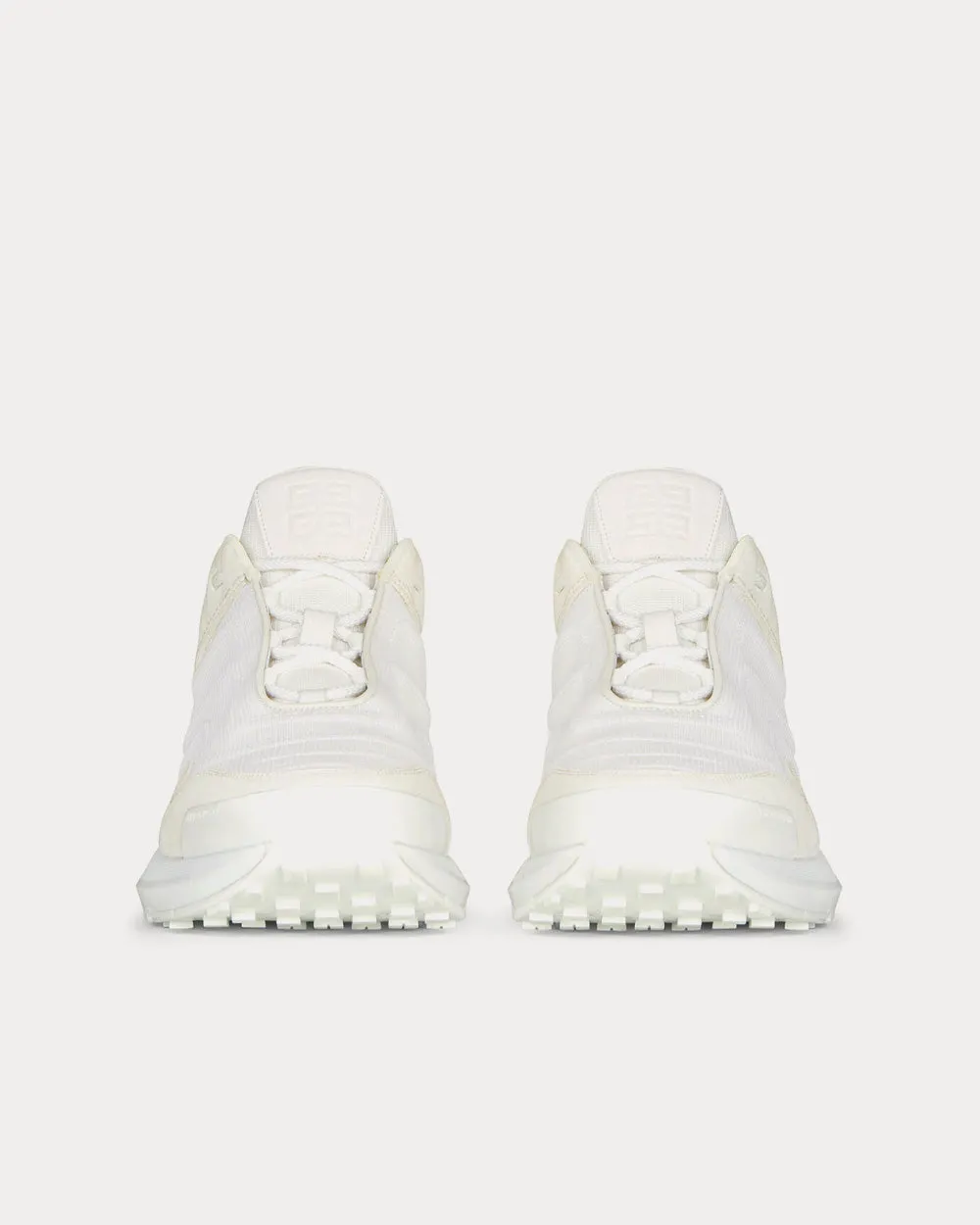 GIV1 Light Sneakers in Technical Fabric White Low Top Sneakers